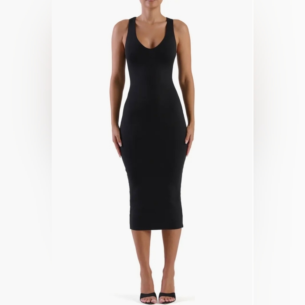 NWT N By Naked Wardrobe Sleeveless Midi Dress